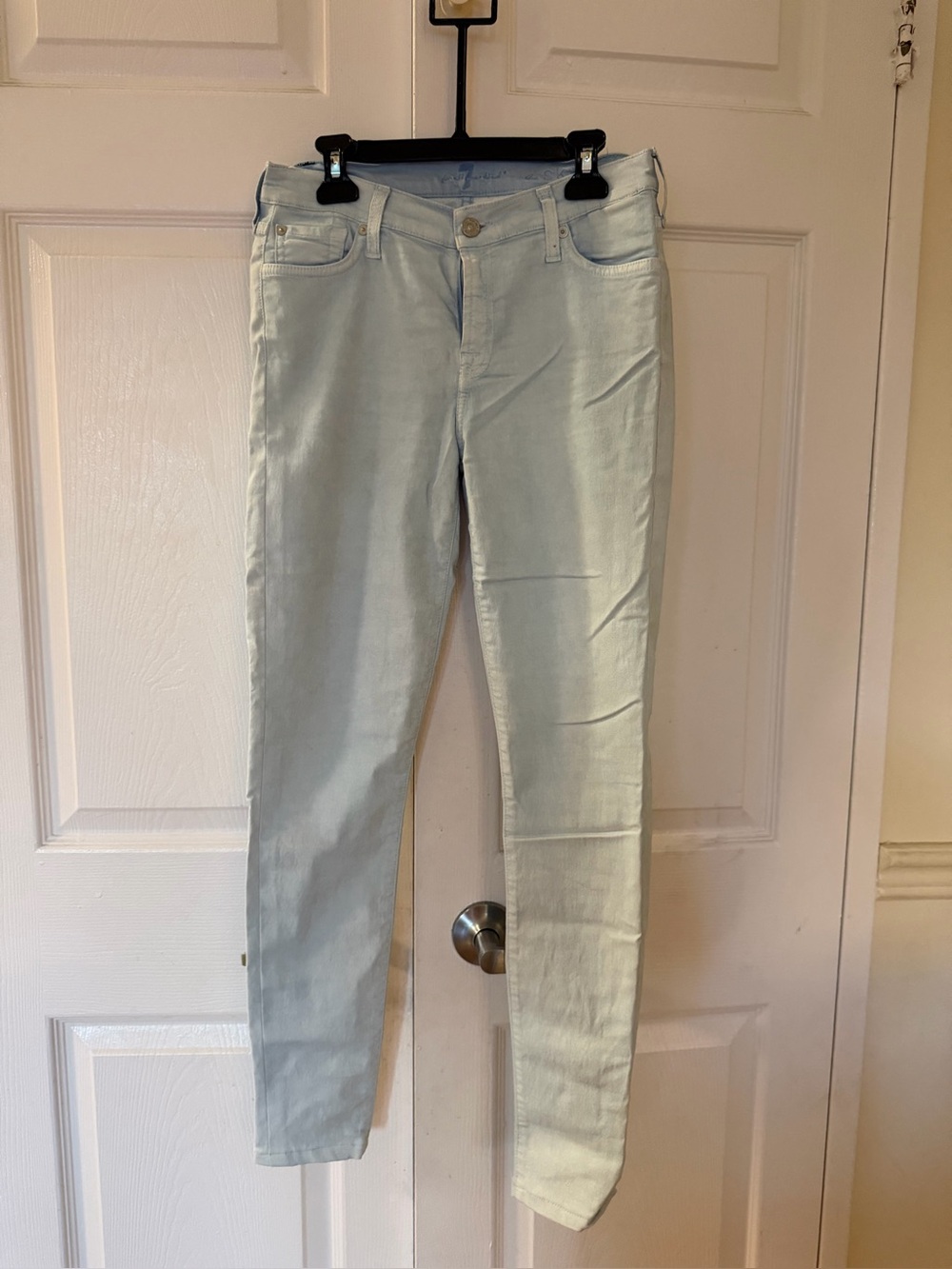 7 For All Mankind Beige Casual Pocket Jeans